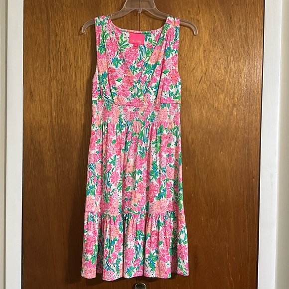 Lilly Pulitzer Vivette Ruffle Dress - Picture 2 of 12